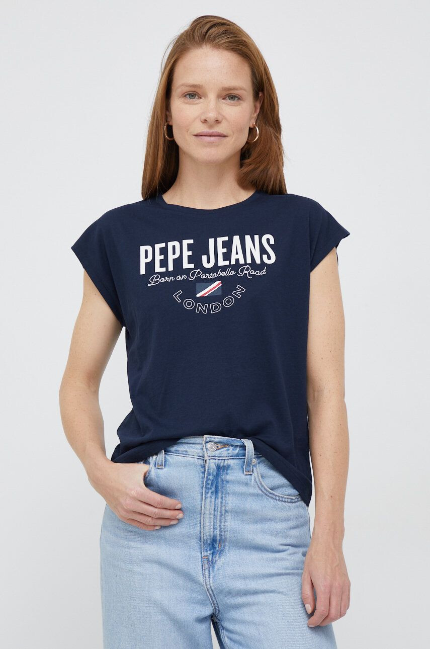 Pepe Jeans Памучна тениска - Pepit.bg