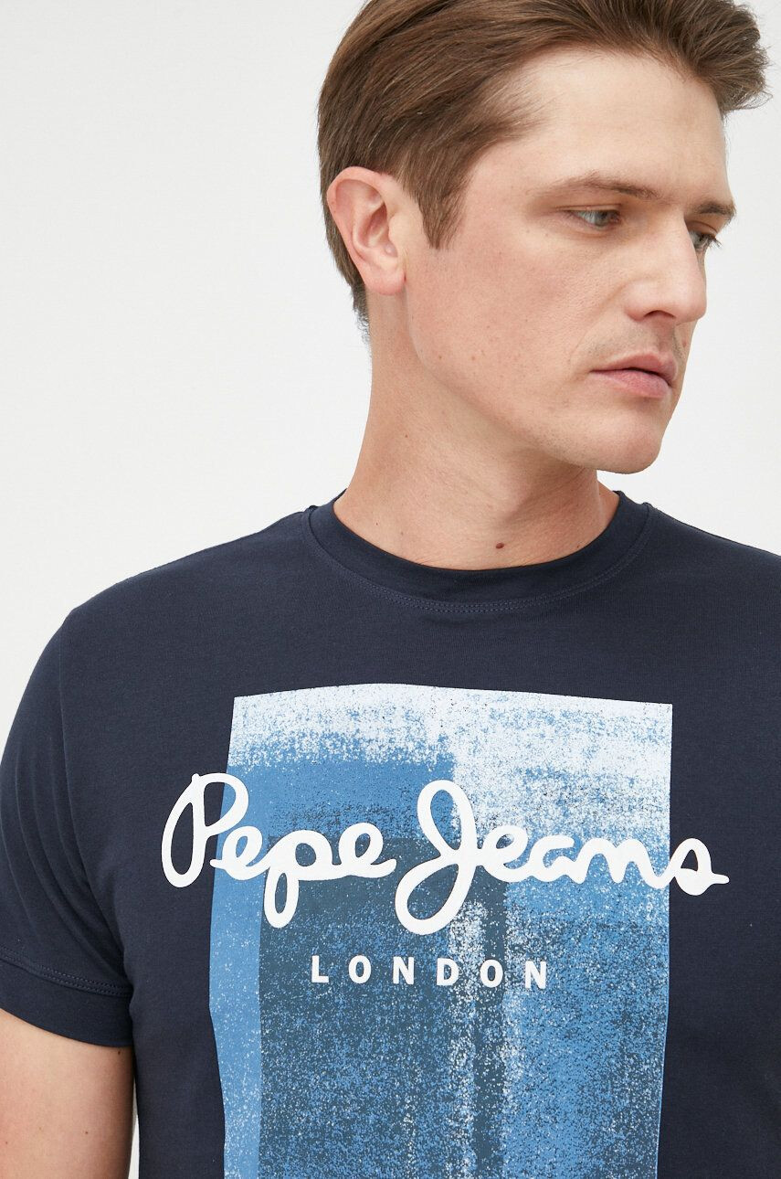 Pepe Jeans Памучна тениска - Pepit.bg