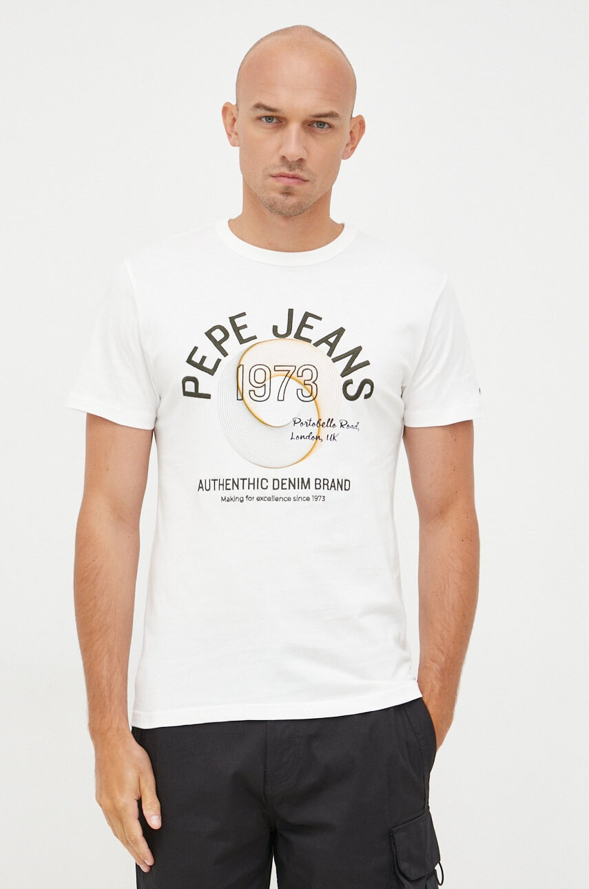 Pepe Jeans Памучна тениска - Pepit.bg