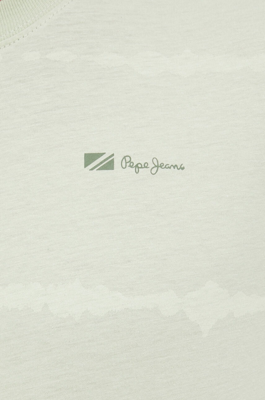 Pepe Jeans Памучна тениска Alam - Pepit.bg
