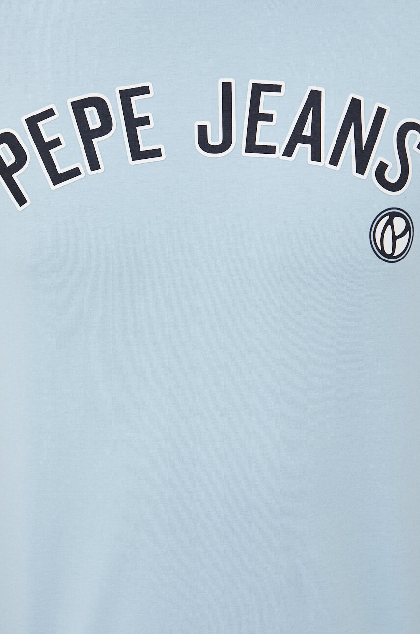 Pepe Jeans Памучна тениска Alessio - Pepit.bg