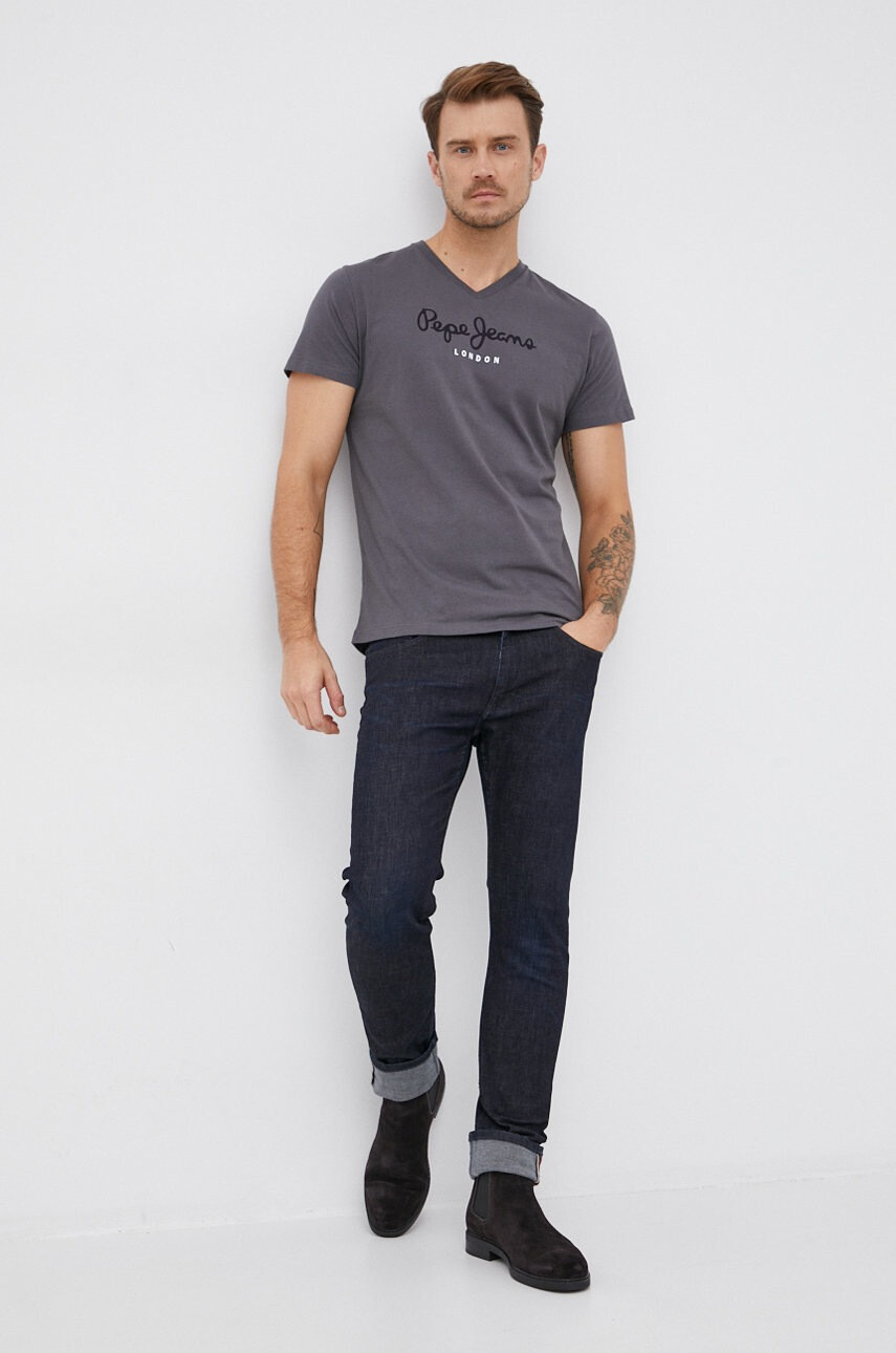 Pepe Jeans Памучна тениска - Pepit.bg