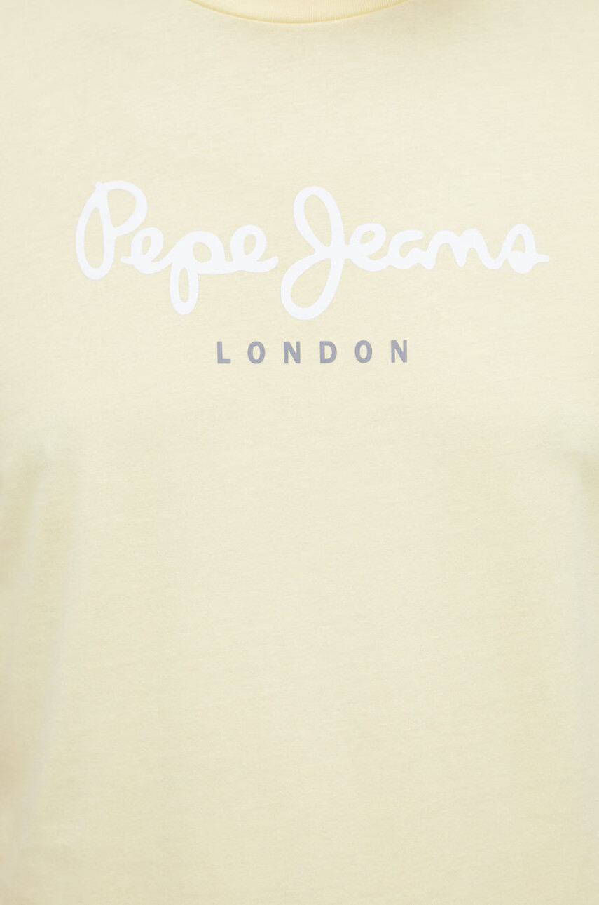 Pepe Jeans Памучна тениска Eggo N - Pepit.bg