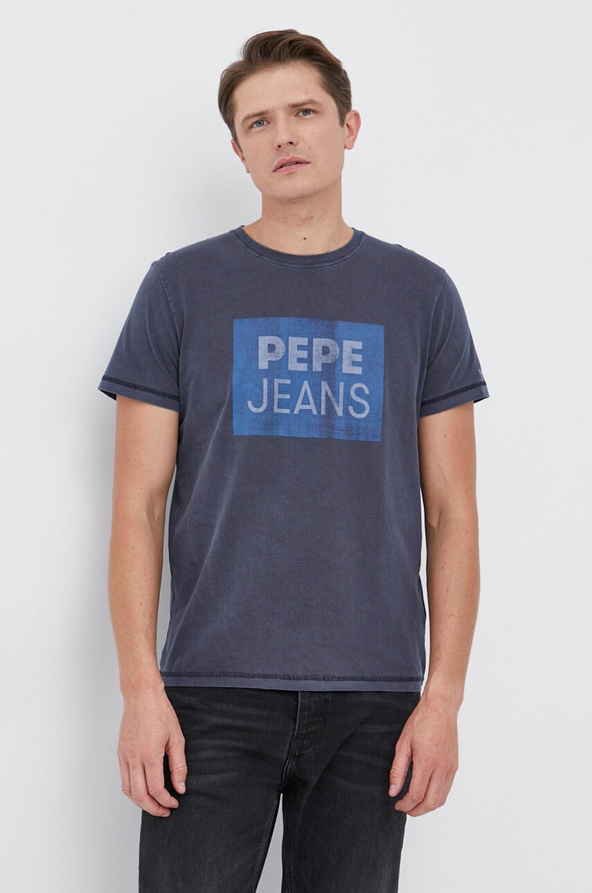 Pepe Jeans Памучна тениска - Pepit.bg