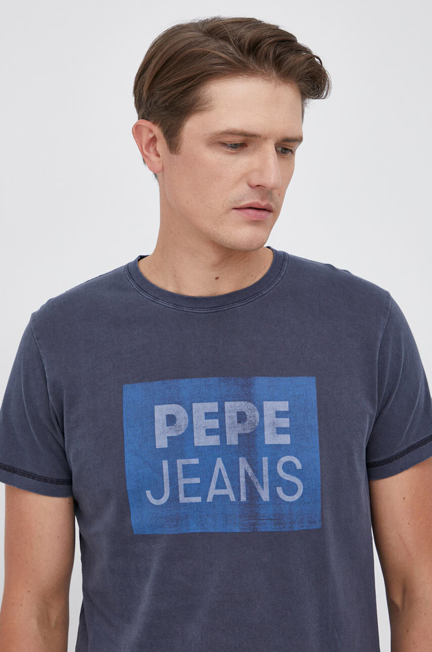 Pepe Jeans Памучна тениска - Pepit.bg