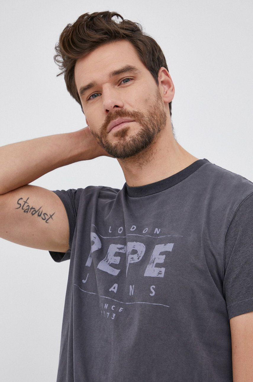 Pepe Jeans Памучна тениска - Pepit.bg