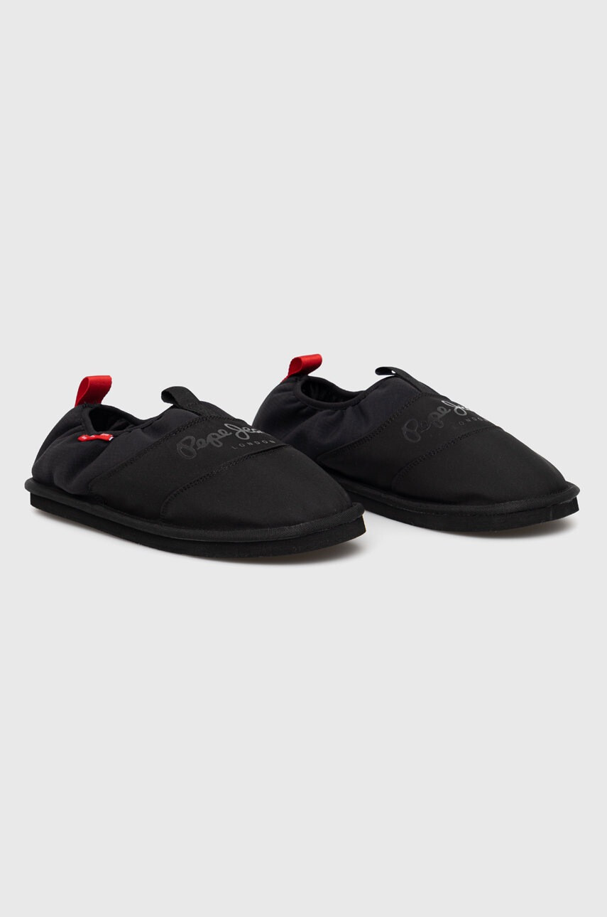 Pepe Jeans Пантофи Home Basic M в черно - Pepit.bg