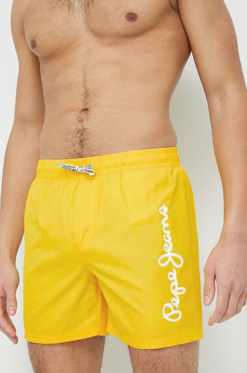 Pepe Jeans Плувни шорти Finnick в жълто - Pepit.bg