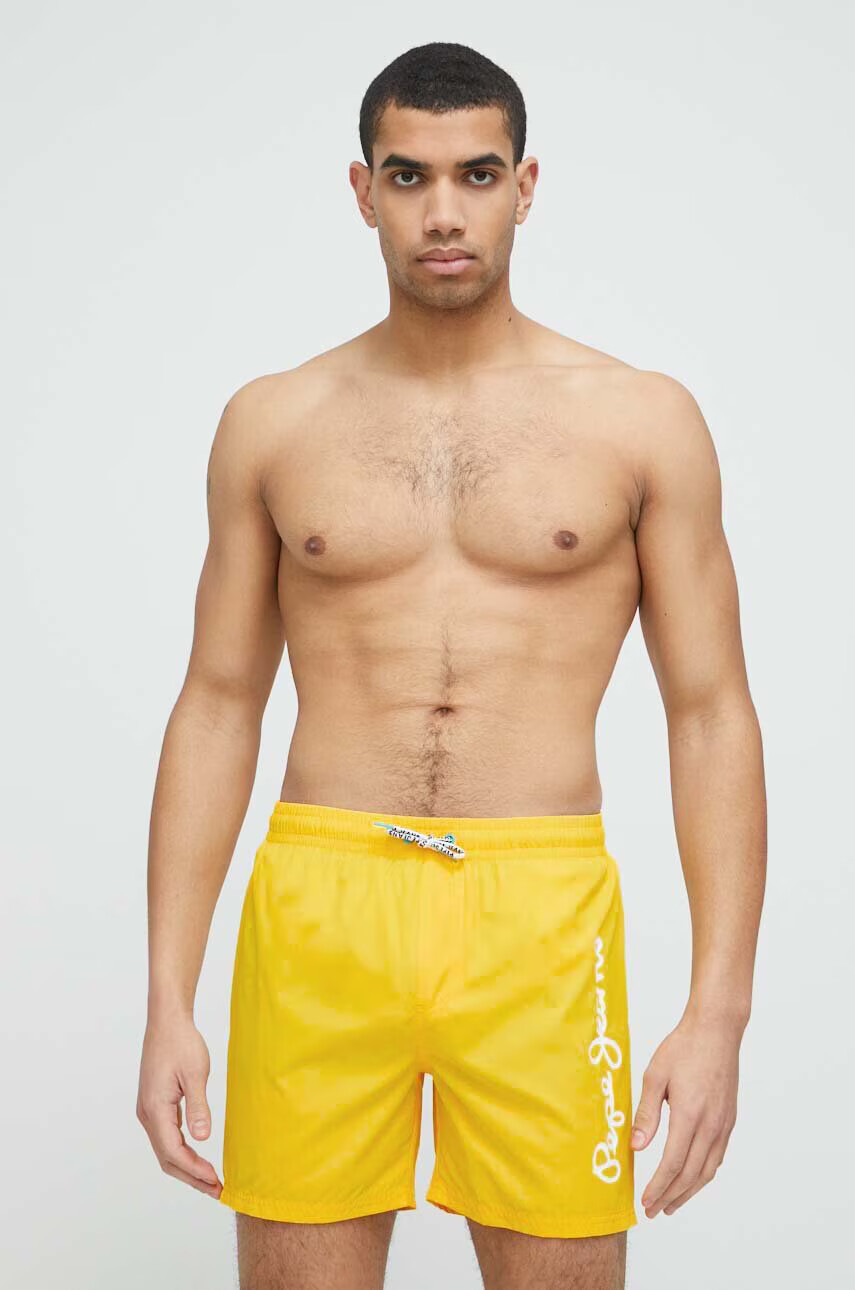 Pepe Jeans Плувни шорти Finnick в жълто - Pepit.bg