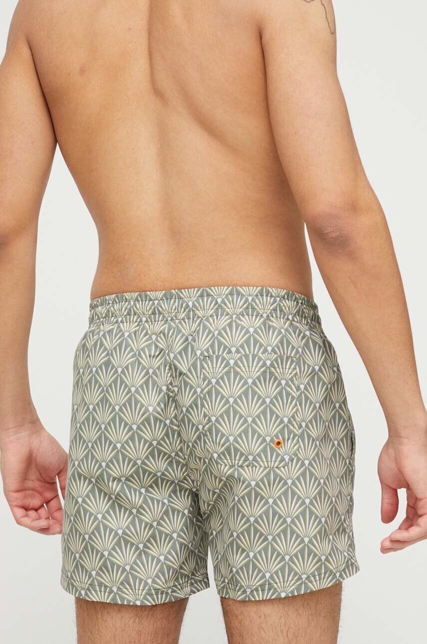 Pepe Jeans Плувни шорти Folk в зелено - Pepit.bg