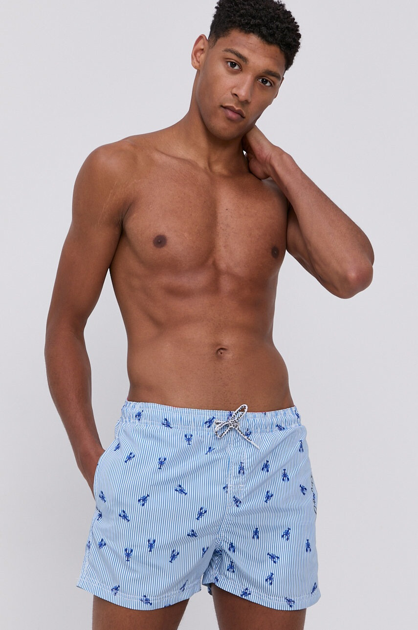 Pepe Jeans Плувни шорти Stripes - Pepit.bg