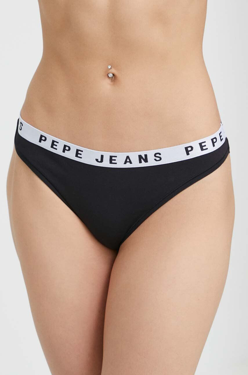 Pepe Jeans Прашки в черно - Pepit.bg