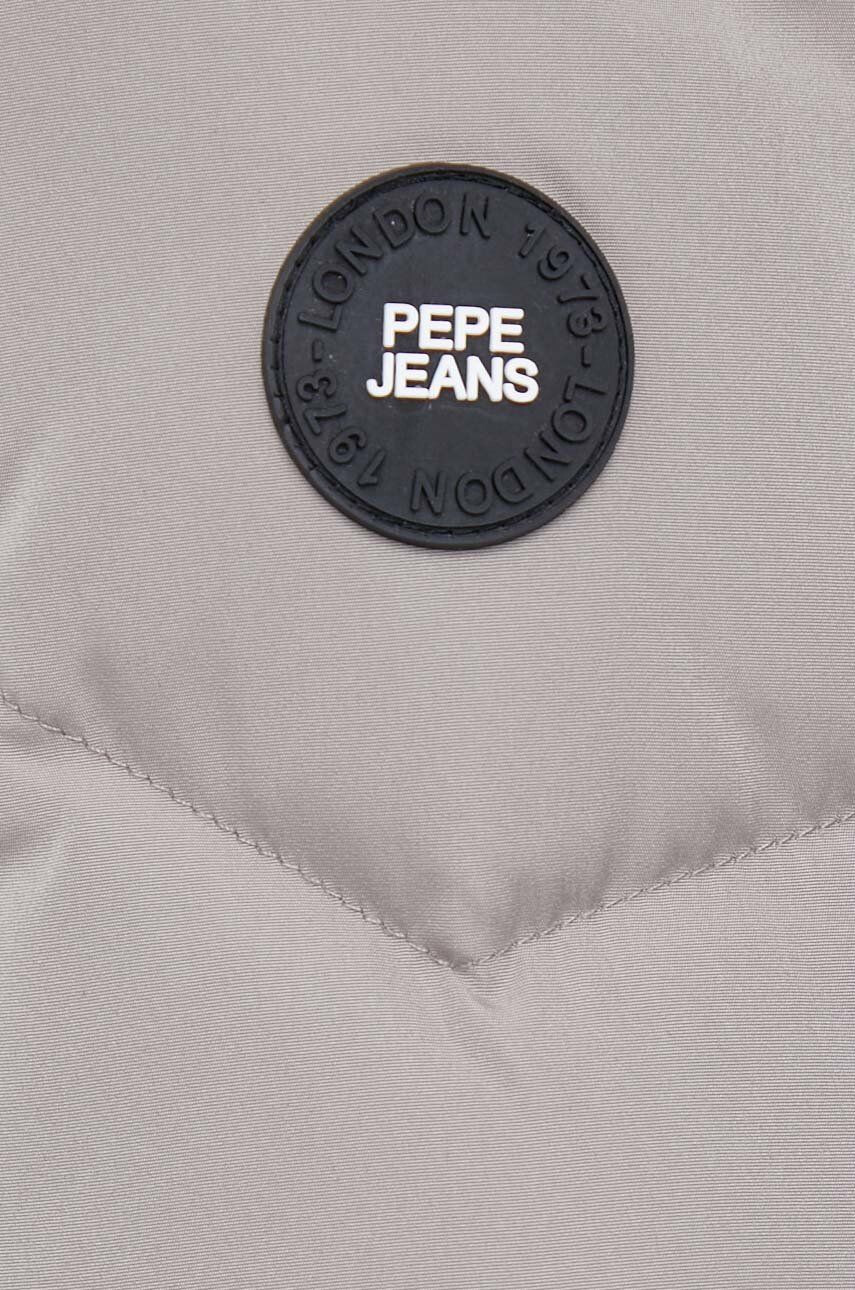 Pepe Jeans Пухено яке в сиво със зимна изолация - Pepit.bg