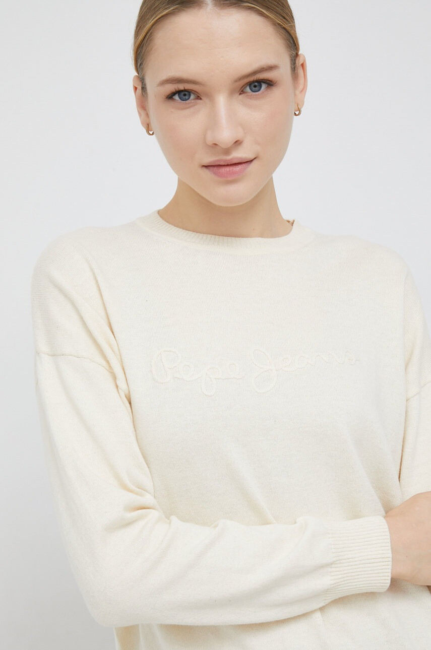 Pepe Jeans Пуловер с кашмир - Pepit.bg