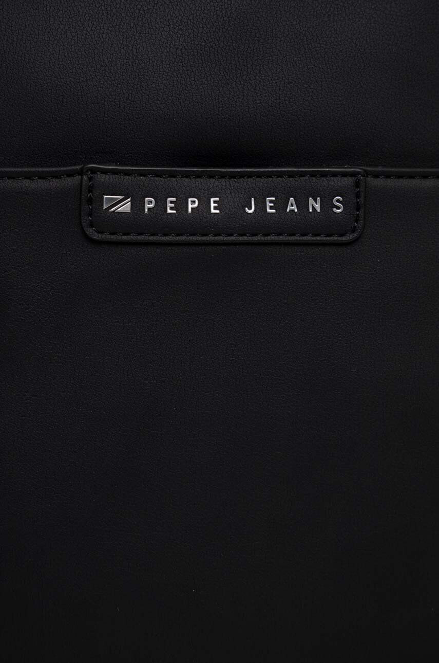 Pepe Jeans Раница в черно малък размер с изчистен дизайн - Pepit.bg