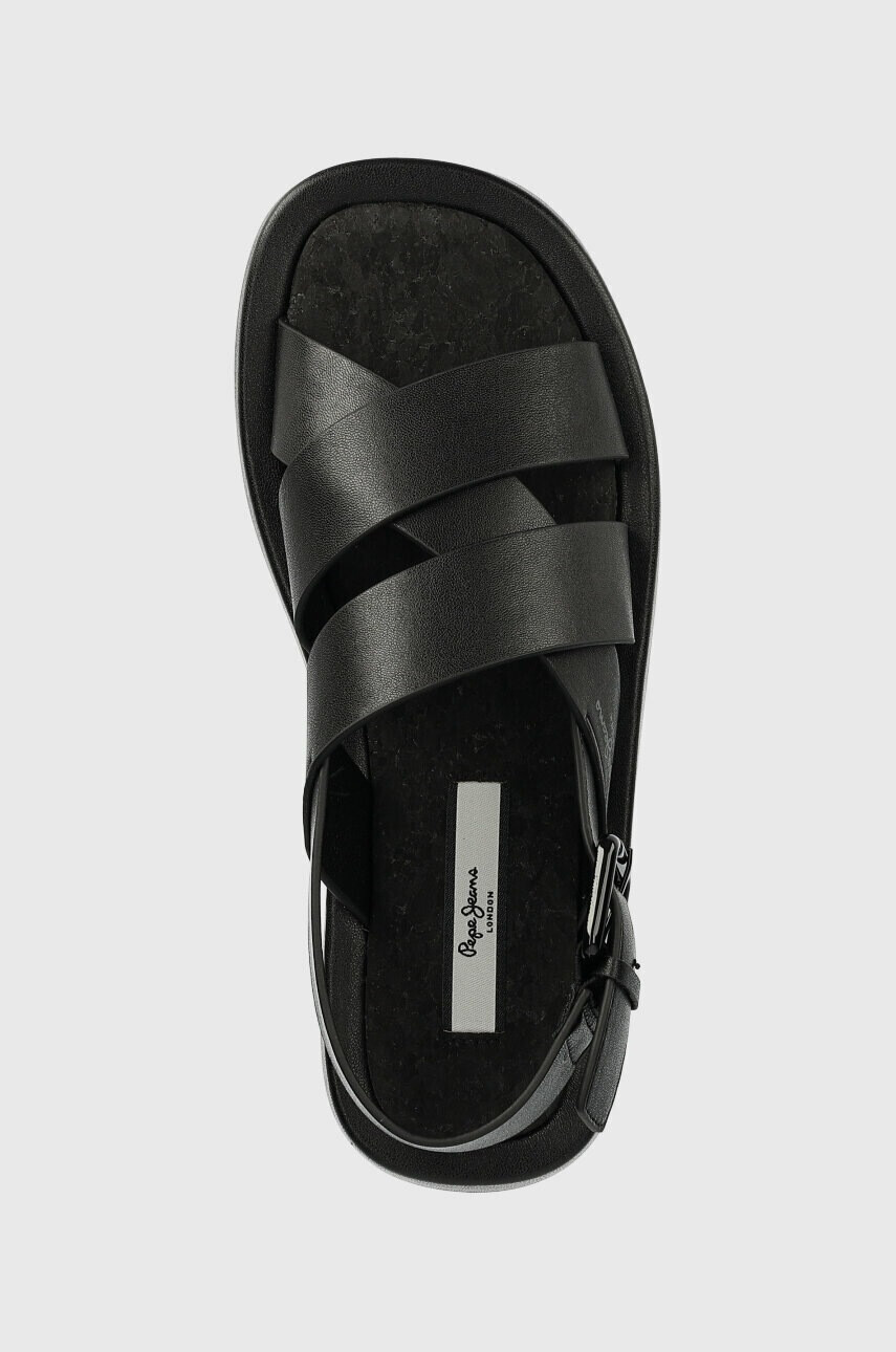Pepe Jeans Сандали SUMMER в черно с платформа PLS90578 - Pepit.bg