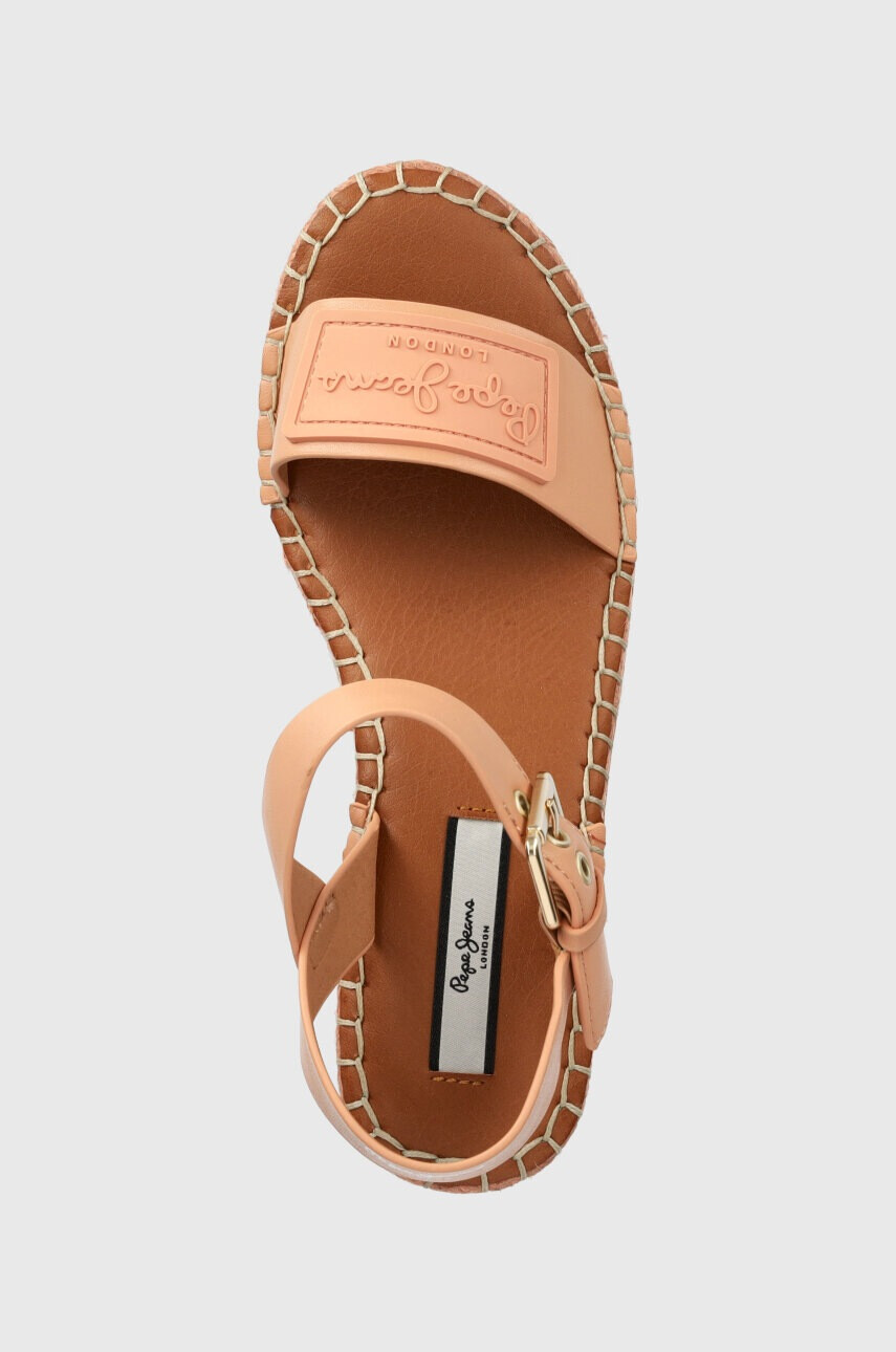 Pepe Jeans Сандали WITNEY в оранжево с платформа - Pepit.bg