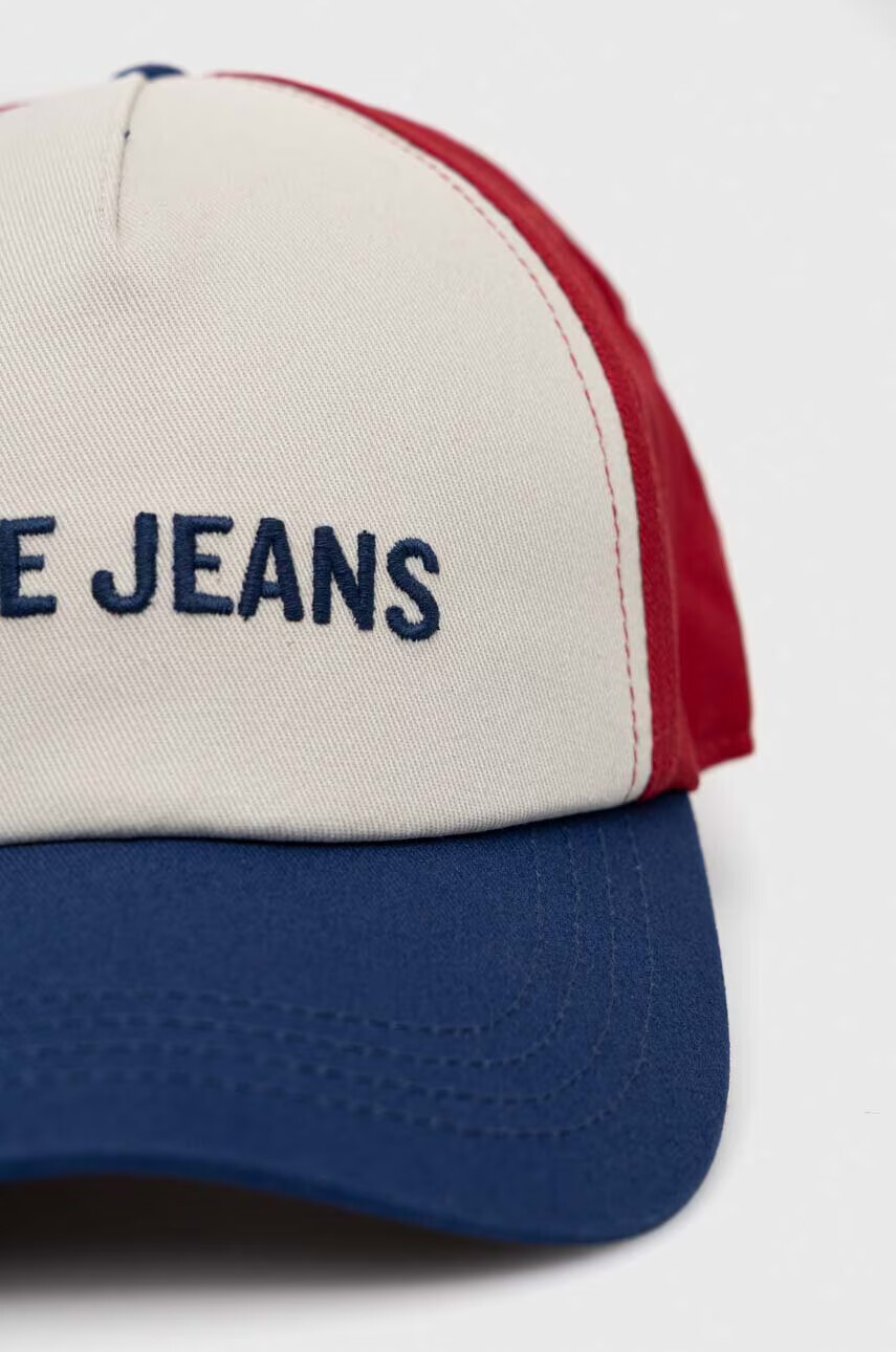 Pepe Jeans Шапка с козирка Whitehall с десен - Pepit.bg