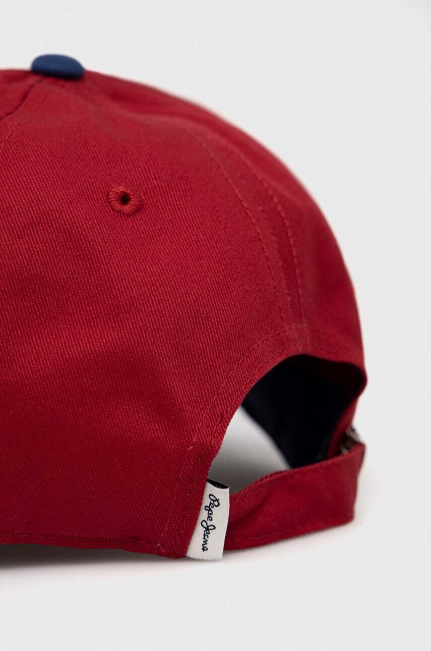 Pepe Jeans Шапка с козирка Whitehall с десен - Pepit.bg