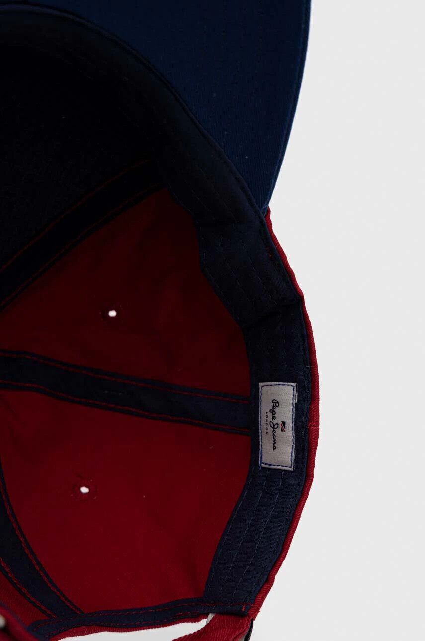 Pepe Jeans Шапка с козирка Whitehall с десен - Pepit.bg