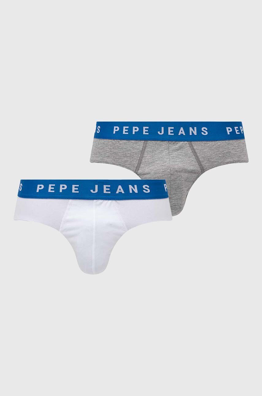 Pepe Jeans Слипове (2 броя) в сиво - Pepit.bg