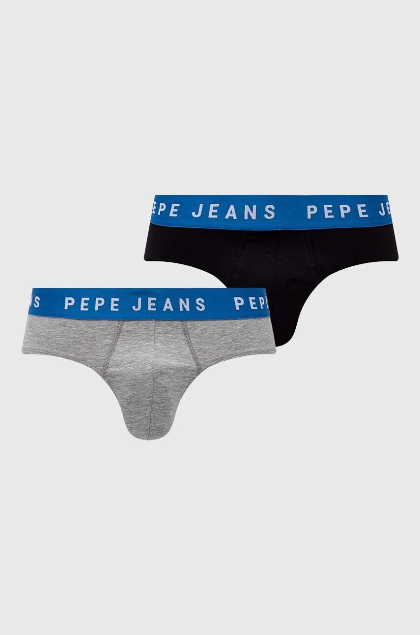 Pepe Jeans Слипове (2 броя) в черно - Pepit.bg