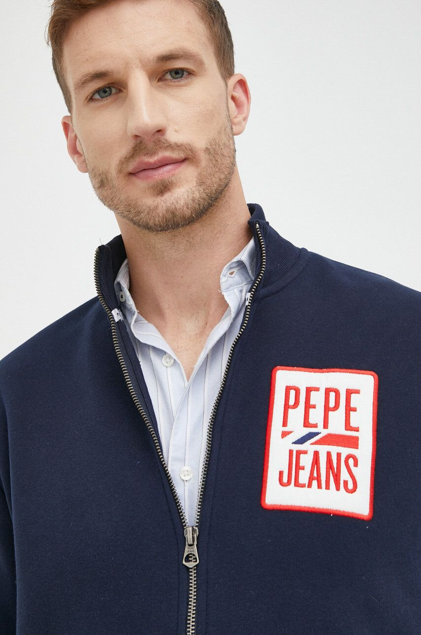 Pepe Jeans Суичър с апликация - Pepit.bg