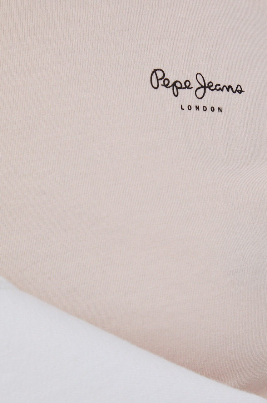 Pepe Jeans Тениска Bellrose N дамска в розово - Pepit.bg