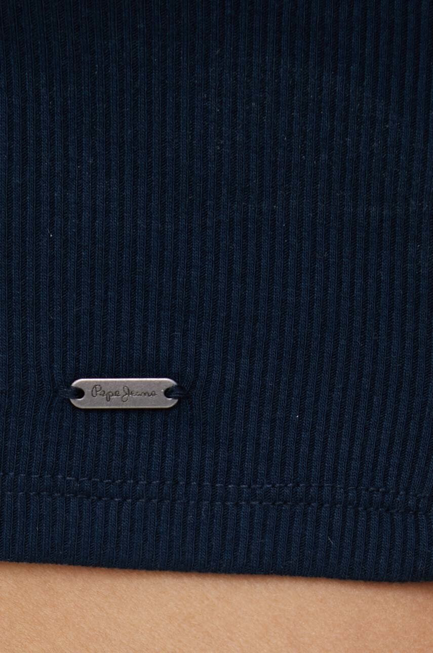 Pepe Jeans Тениска Beth дамска в тъмносиньо - Pepit.bg