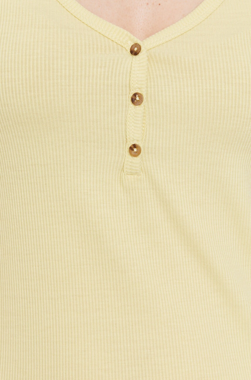 Pepe Jeans Тениска Doris дамска в жълто - Pepit.bg