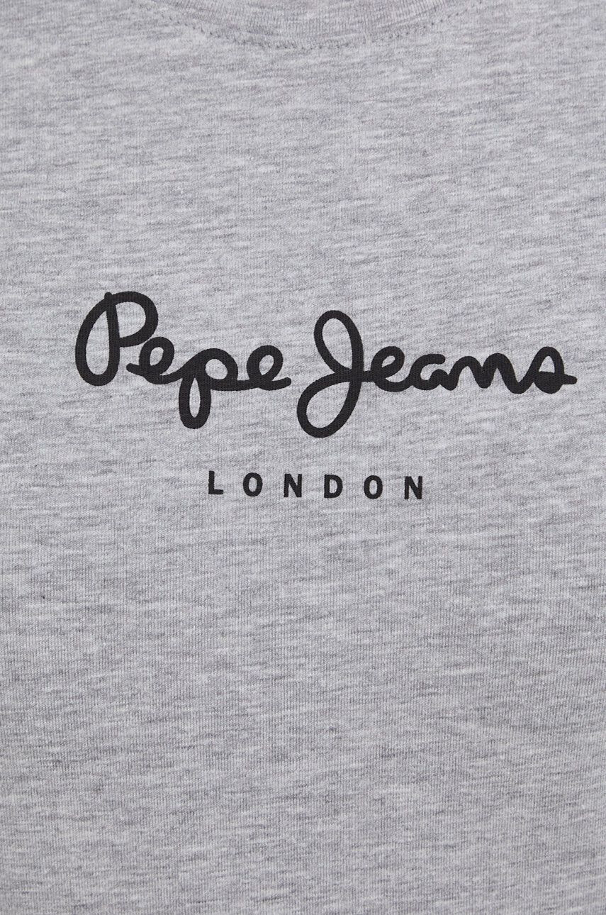 Pepe Jeans Тениска New Virginia Ss N дамска в сиво - Pepit.bg