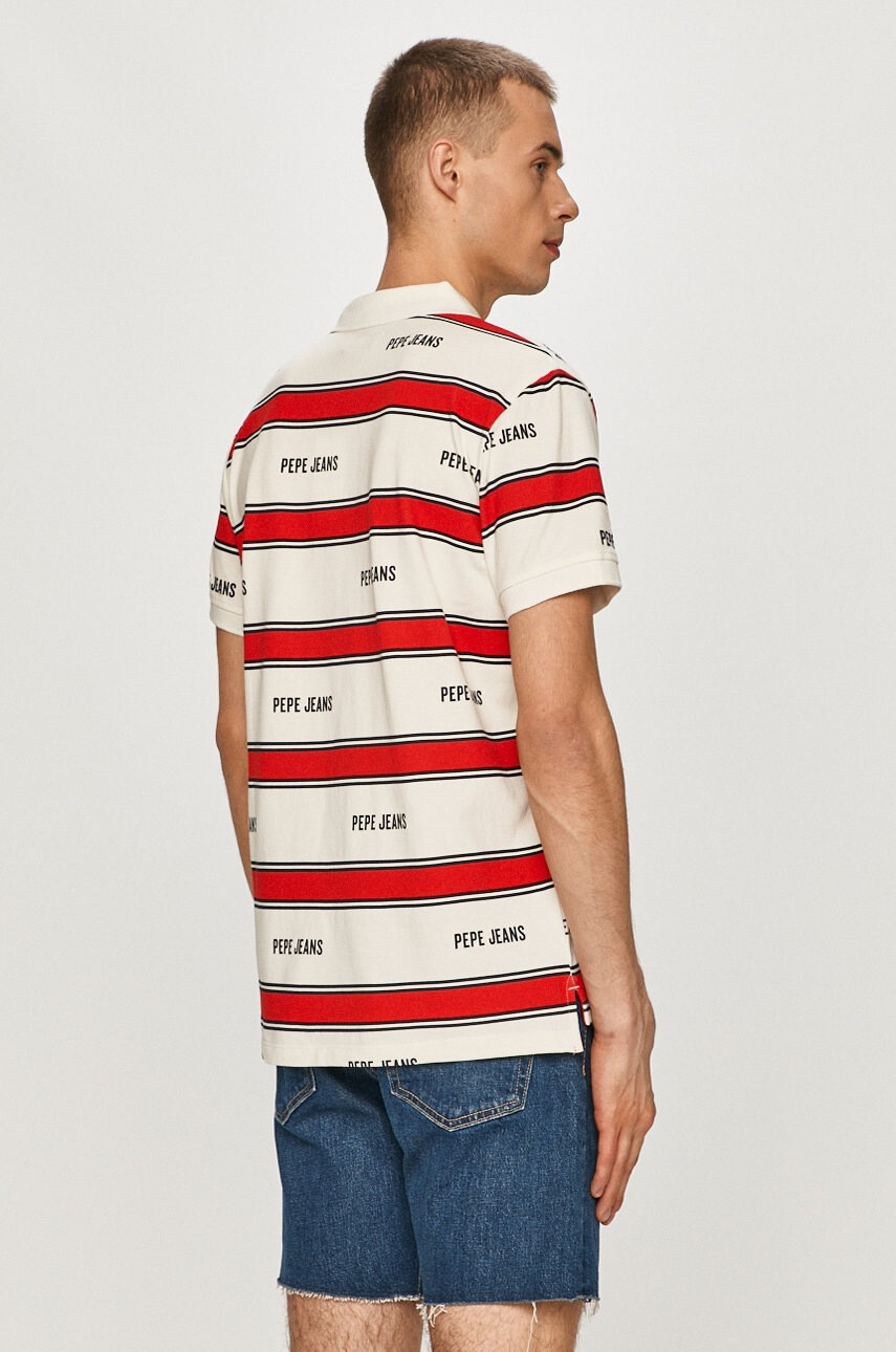 Pepe Jeans Тениска с яка Bart - Pepit.bg