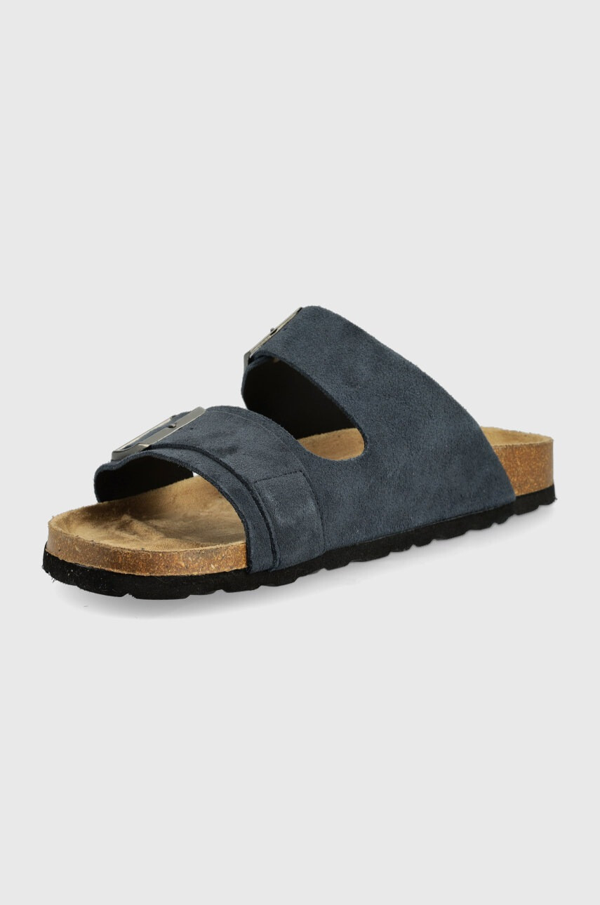 Pepe Jeans Велурени чехли Bio Man Suede 22 - Pepit.bg