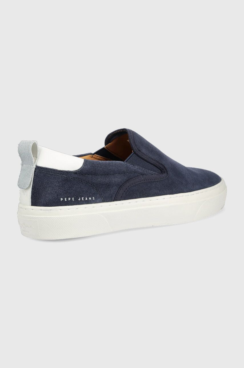 Pepe Jeans Велурени кецове Yogi Slip On - Pepit.bg