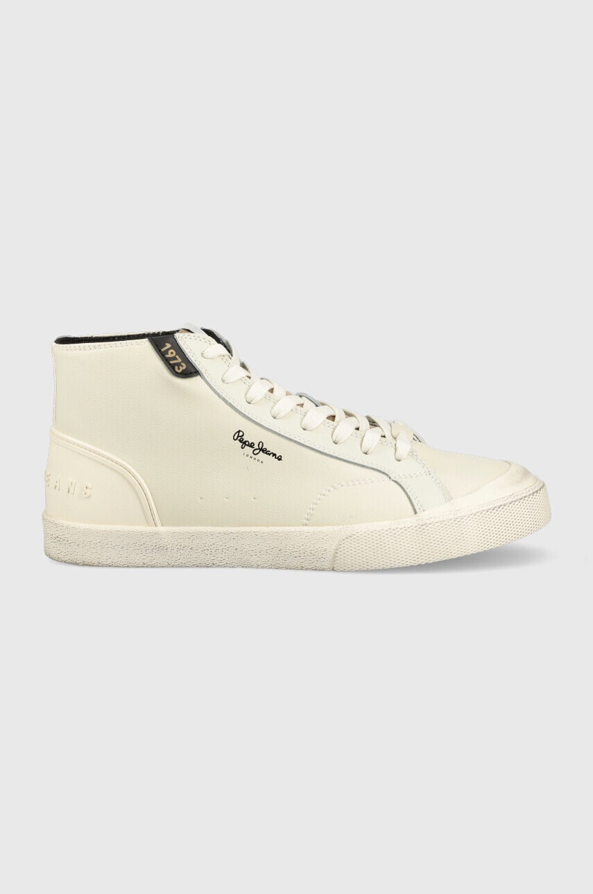 Pepe Jeans Високи кецове Kenton Vintage Boot M в бежово - Pepit.bg