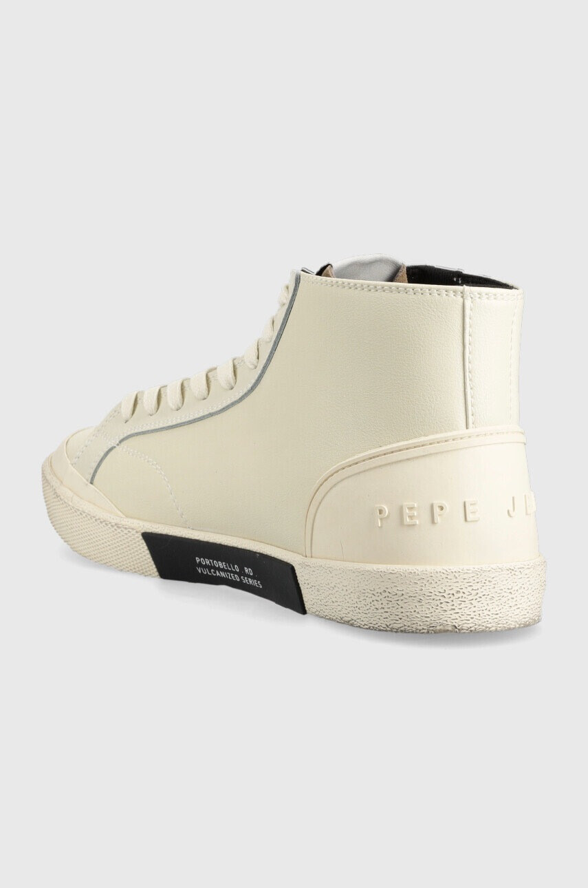 Pepe Jeans Високи кецове Kenton Vintage Boot M в бежово - Pepit.bg