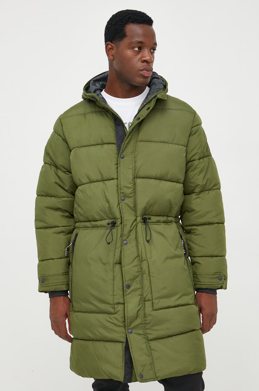 Pepe Jeans Яке в зелено със зимна изолация - Pepit.bg