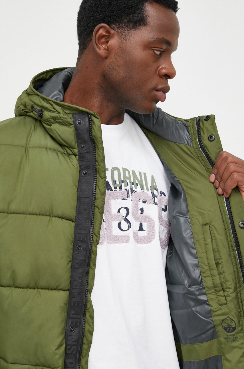 Pepe Jeans Яке в зелено със зимна изолация - Pepit.bg