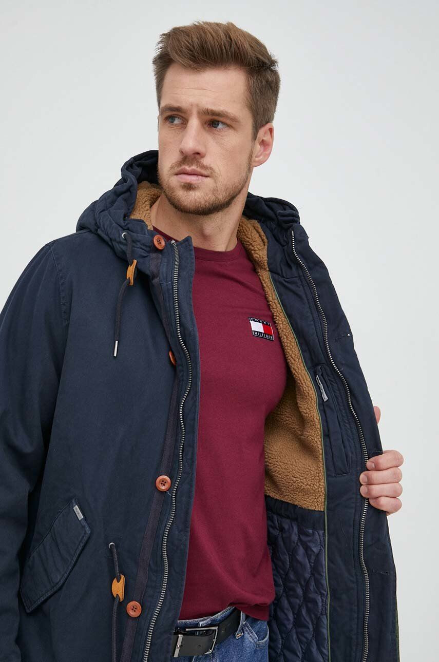 Pepe Jeans Яке Jensen в тъмносиньо със зимна изолация - Pepit.bg