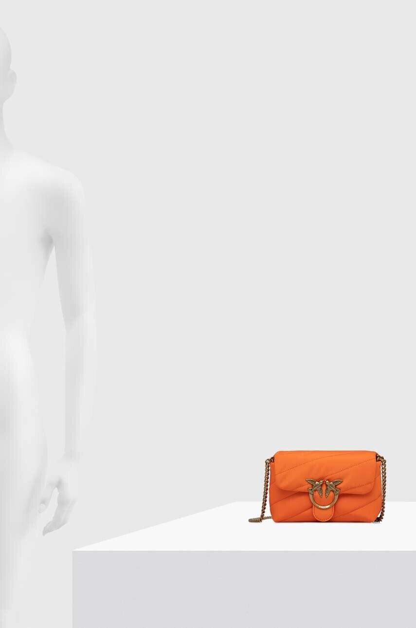 Pinko Чанта в оранжево - Pepit.bg
