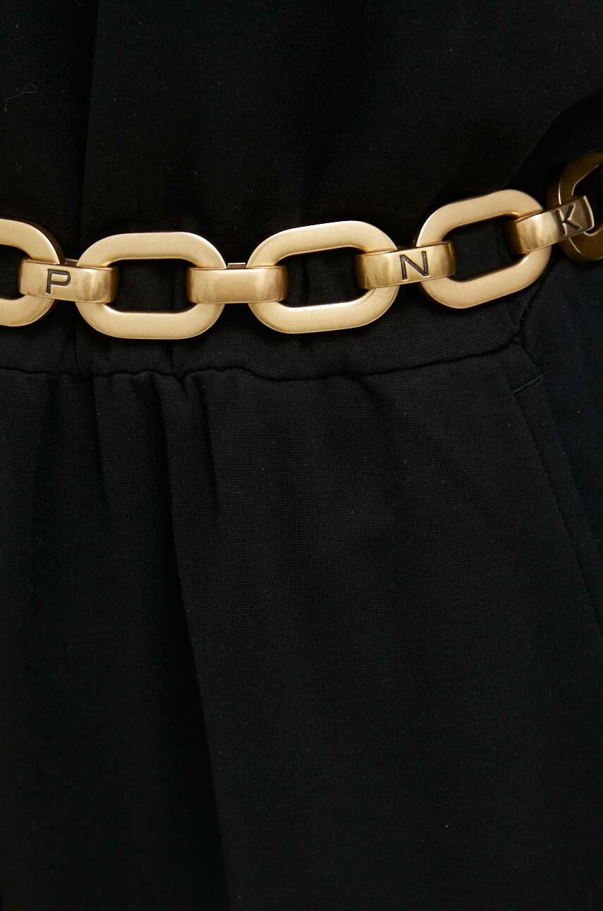 Pinko Кожен колан дамски в черно - Pepit.bg