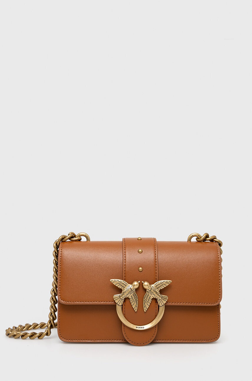 Pinko Кожена чанта - Pepit.bg
