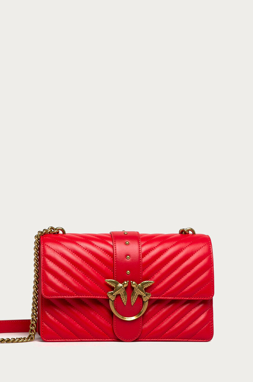Pinko Кожена чанта - Pepit.bg