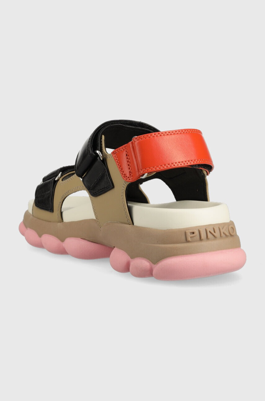 Pinko Кожени сандали Mylene с платформа 100858 A0N9 Y5R - Pepit.bg
