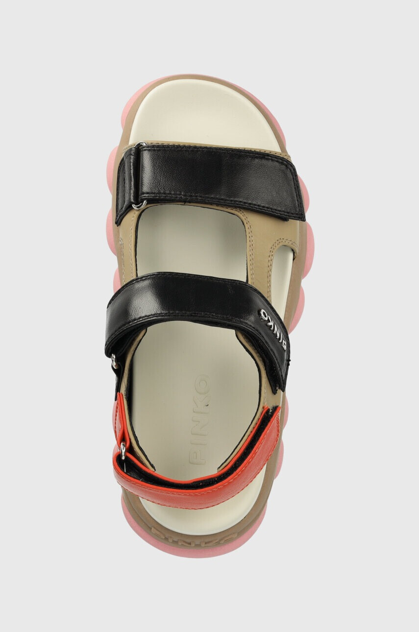 Pinko Кожени сандали Mylene с платформа 100858 A0N9 Y5R - Pepit.bg