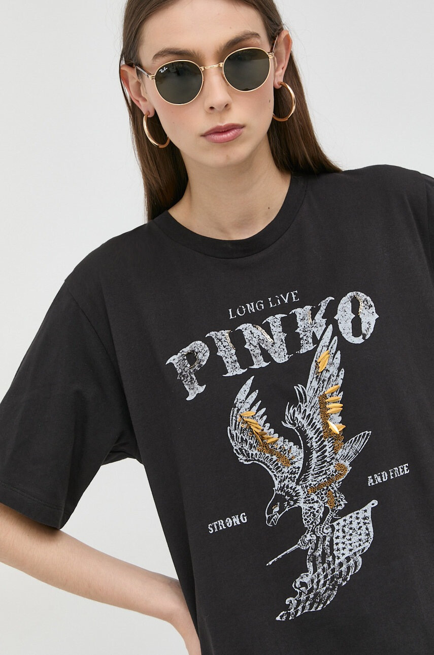 Pinko Памучна тениска - Pepit.bg