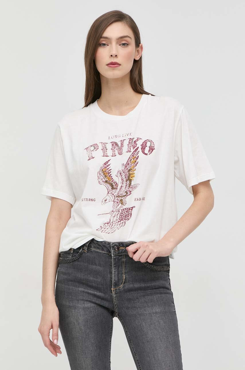 Pinko Памучна тениска - Pepit.bg