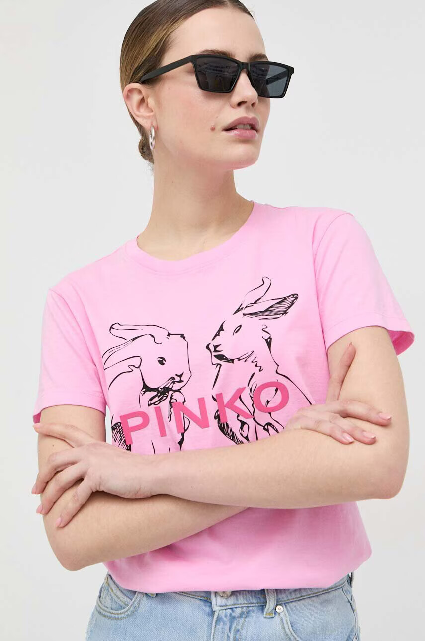 Pinko Памучна тениска - Pepit.bg