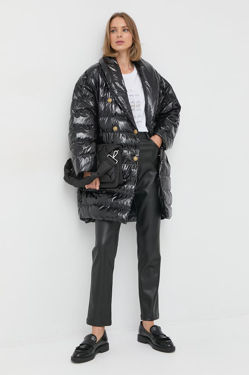Pinko Яке в черно с преходна изолация - Pepit.bg