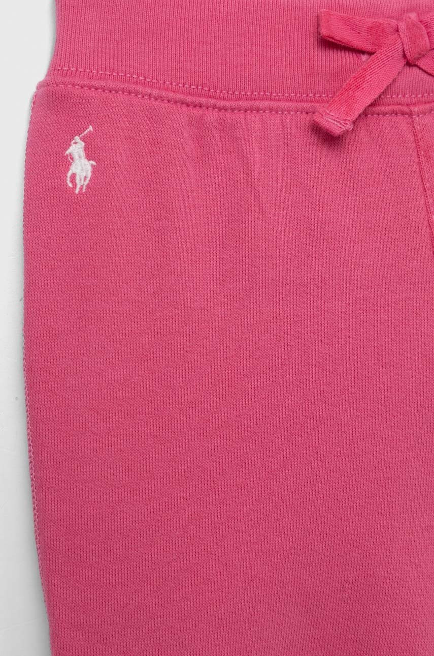 Polo Ralph Lauren Бебешки анцуг в розово - Pepit.bg